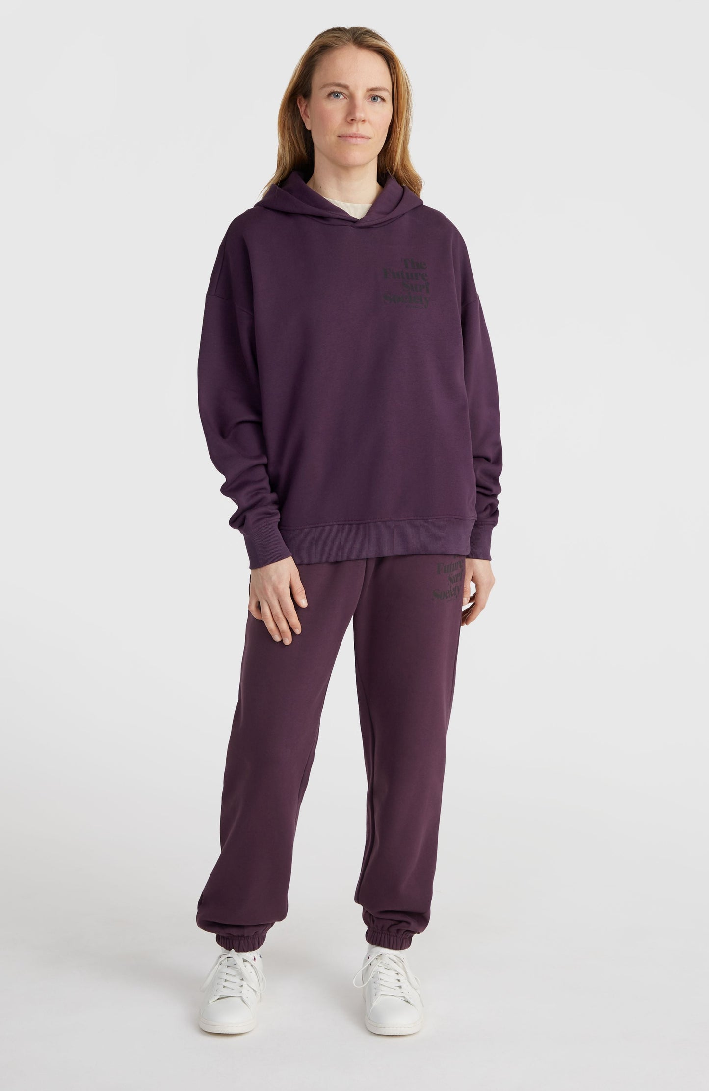 Future Surf Society Hoodie Women - Aubergine