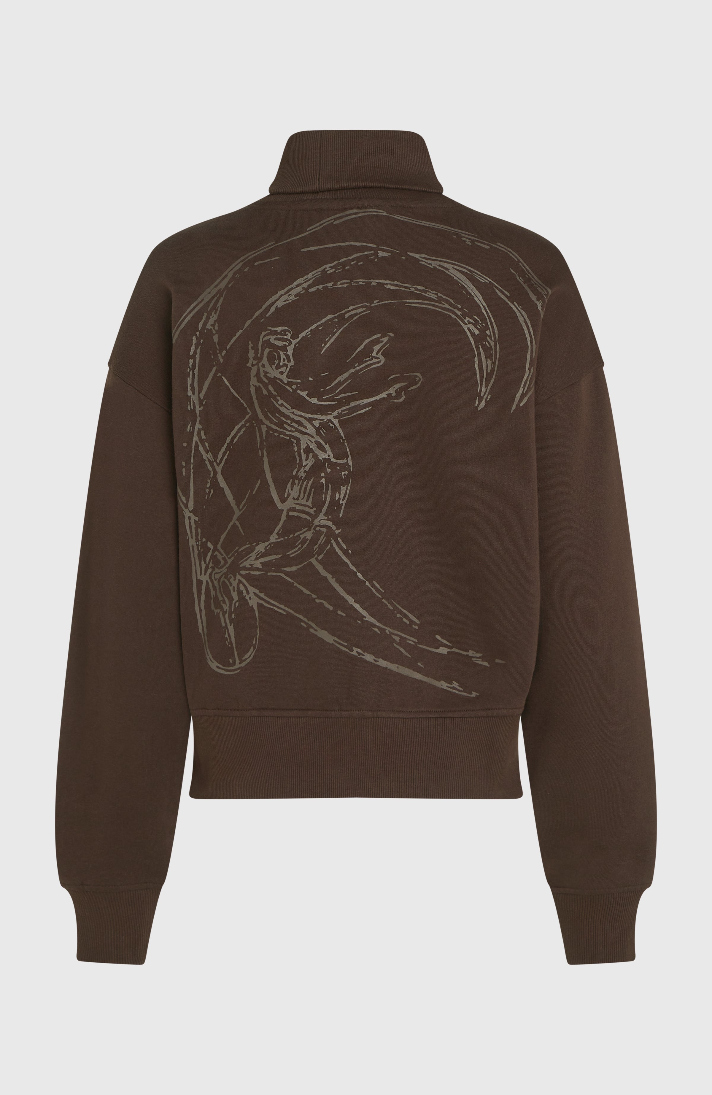 O'Riginals High-Neck Crew Sweatshirt Women - Coffee Bean