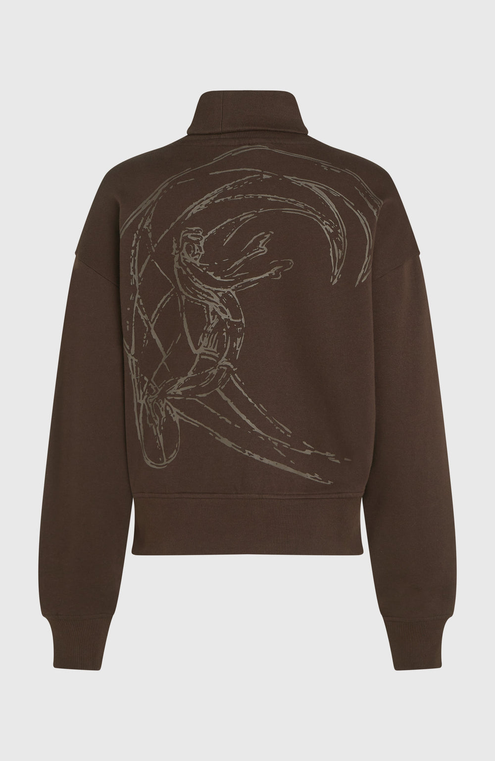 O'Riginals High-Neck Crew Sweatshirt Women - Coffee Bean