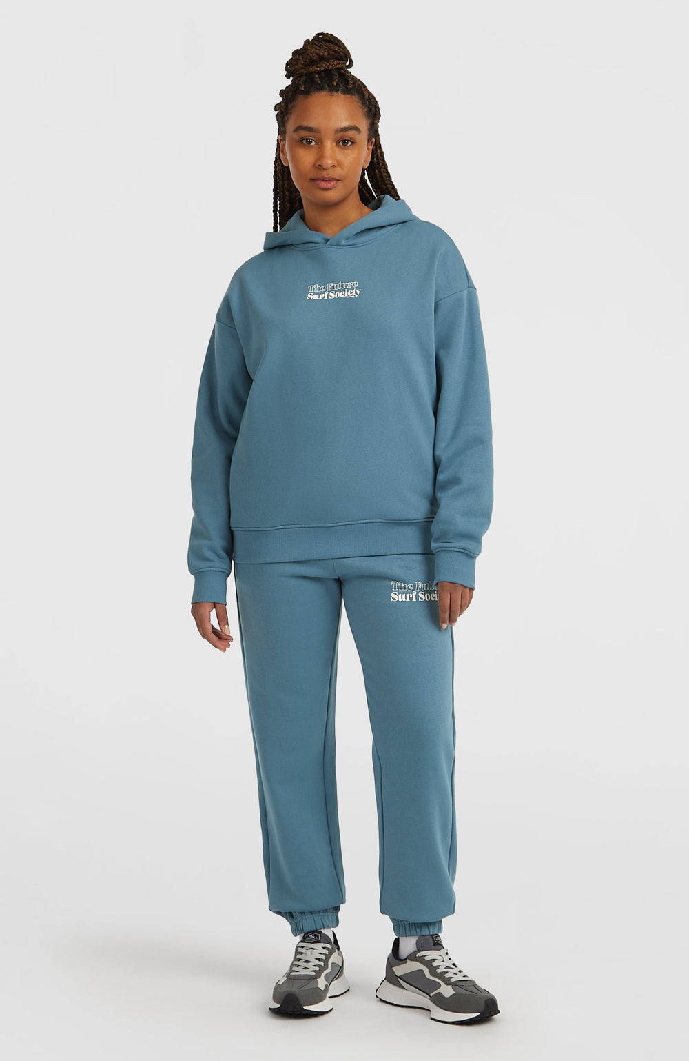 Future Surf Society Hoodie Women - Mozart Blue