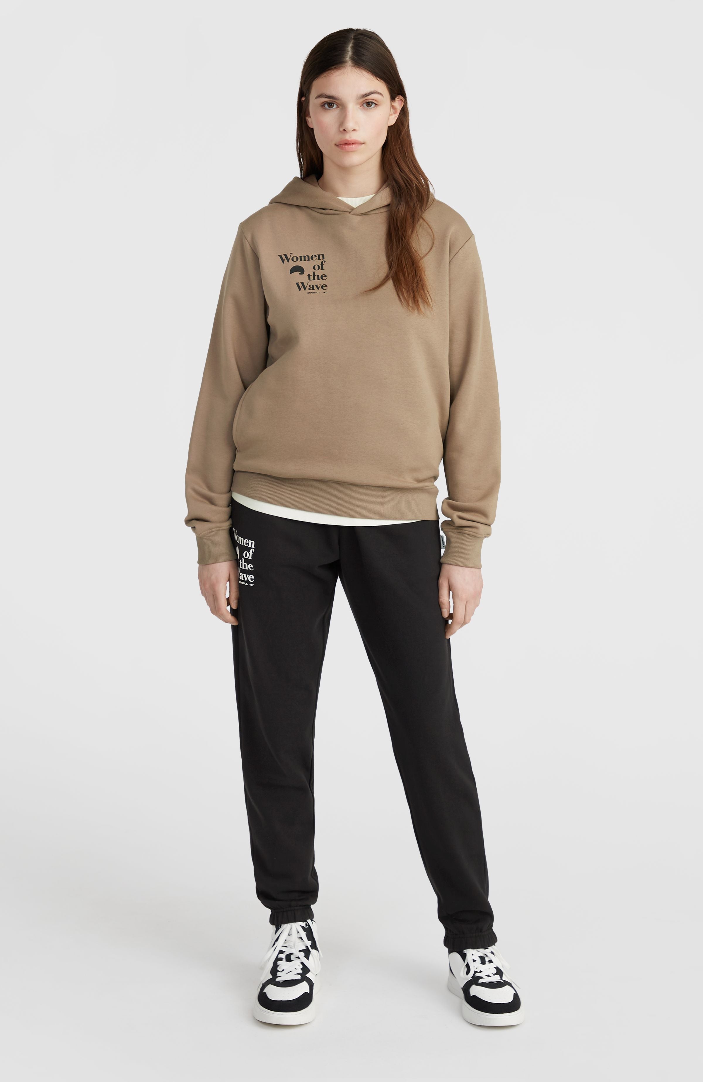 Women of the Wave Hoodie Women - Concrete