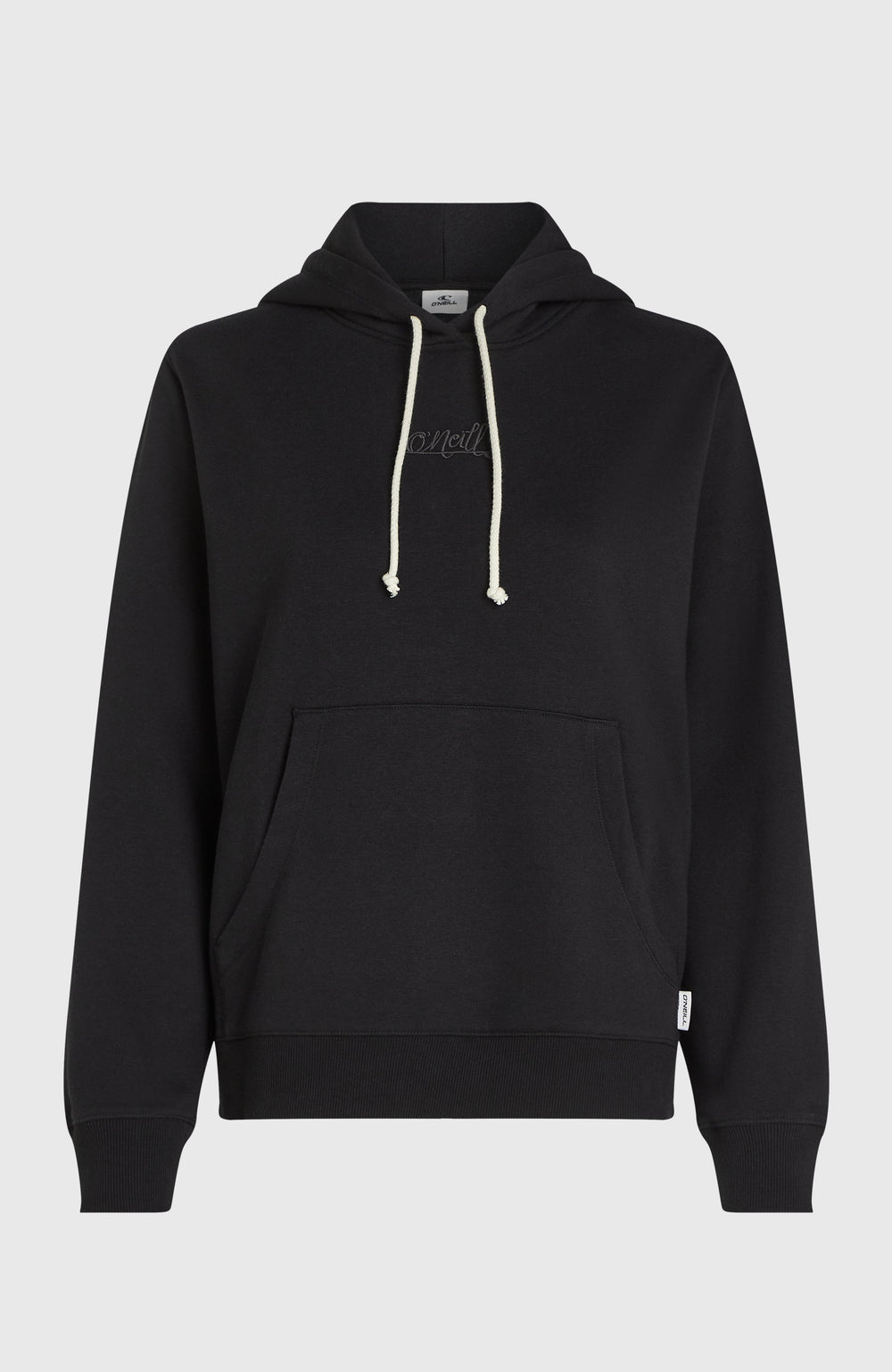 Essentials Script Hoodie Women - Black Out
