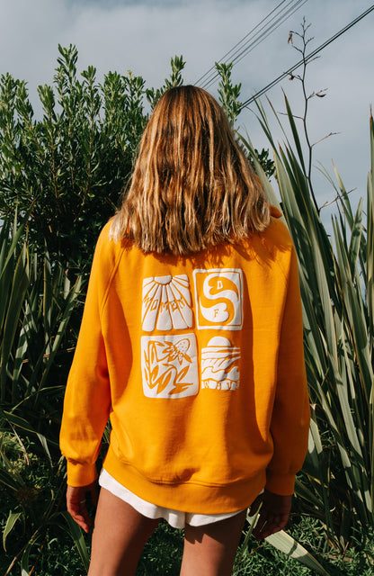 Women Of The Wave Hoodie Women - Golden Honey