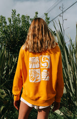 Women Of The Wave Hoodie Women - Golden Honey