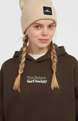 Future Surf Society Hoodie Women - Coffee Bean