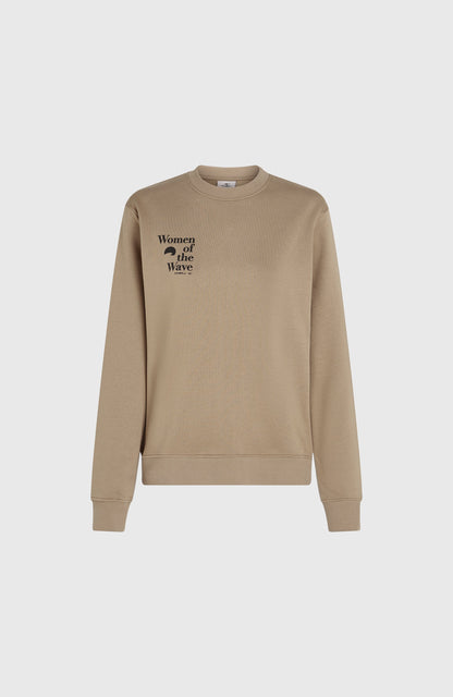 Women of the Wave Crew Sweatshirt Women - Concrete