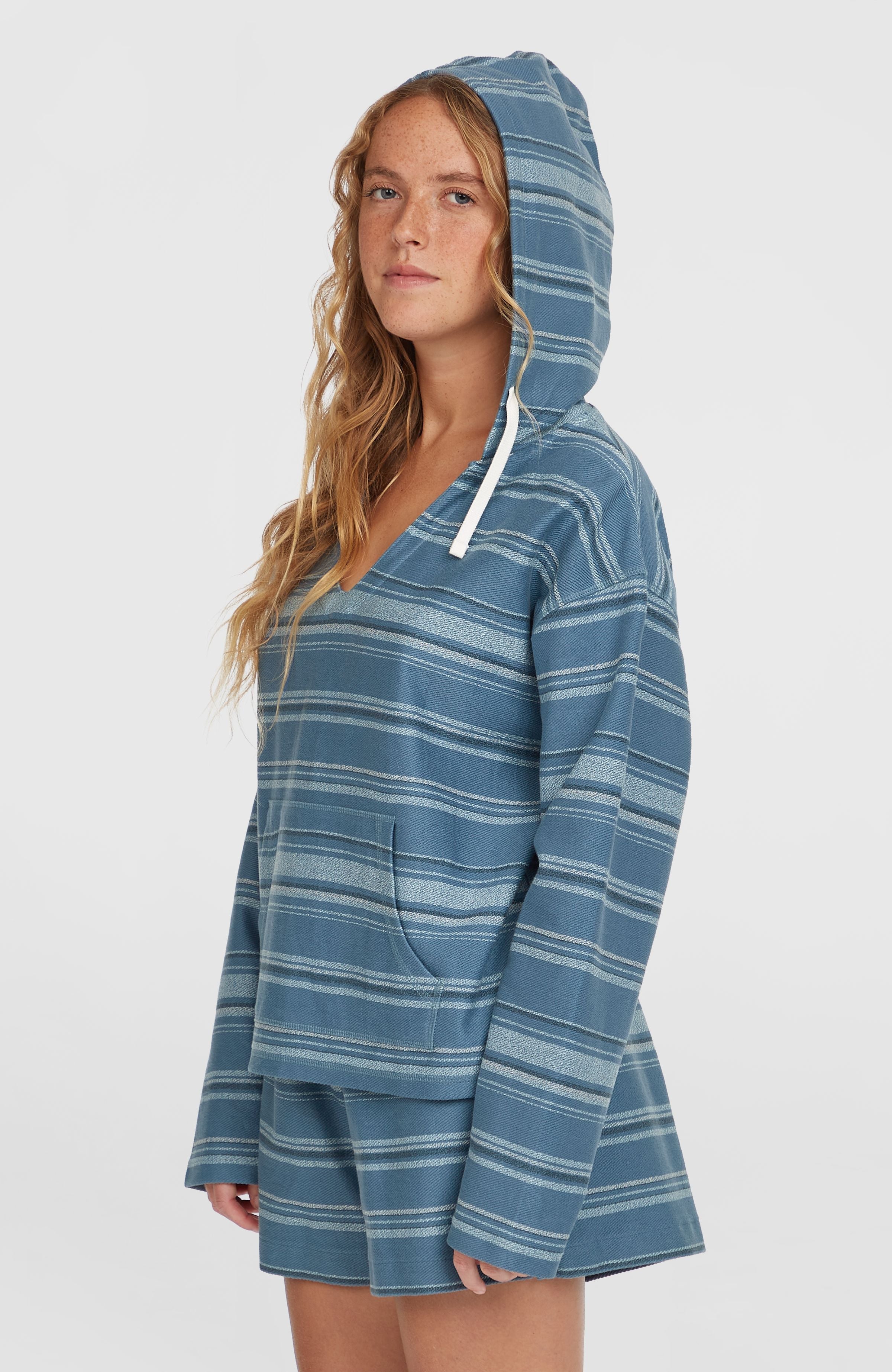 Bavaro Hoodie Women - Blue Bavaro Stripe