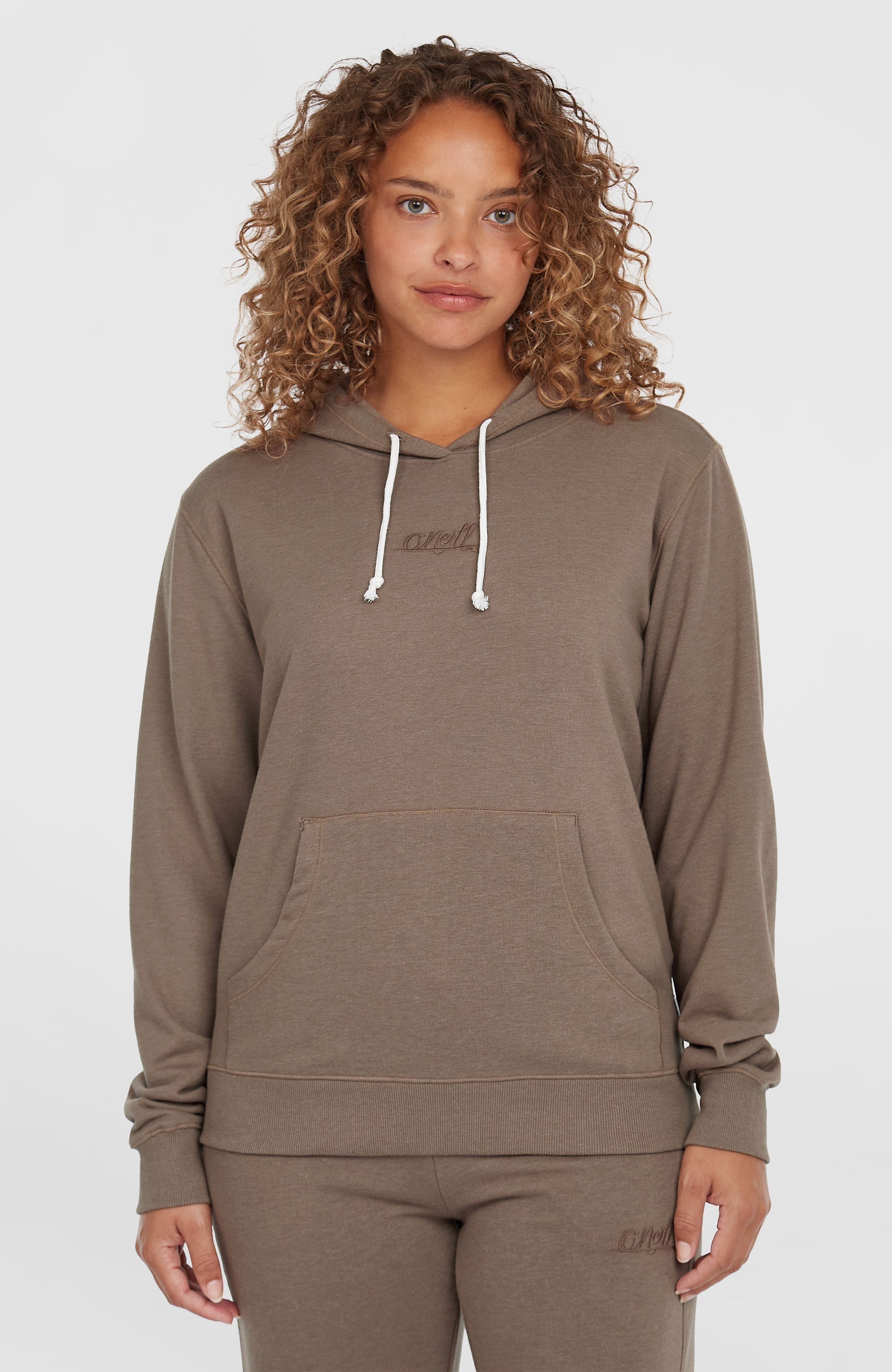 Essentials O'Neill Script Hoodie Women - Pure Cashmere