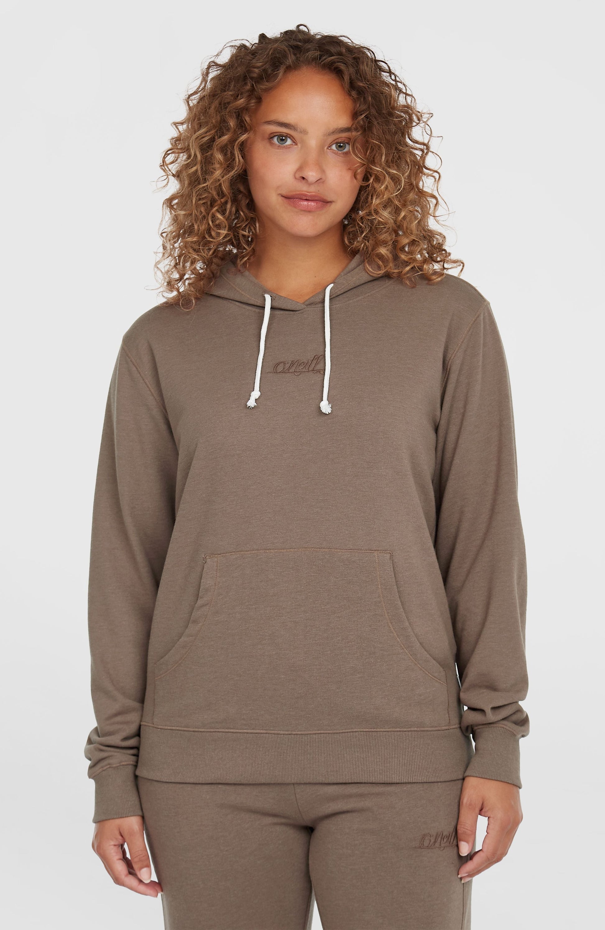 Essentials O'Neill Script Hoodie Women - Pure Cashmere