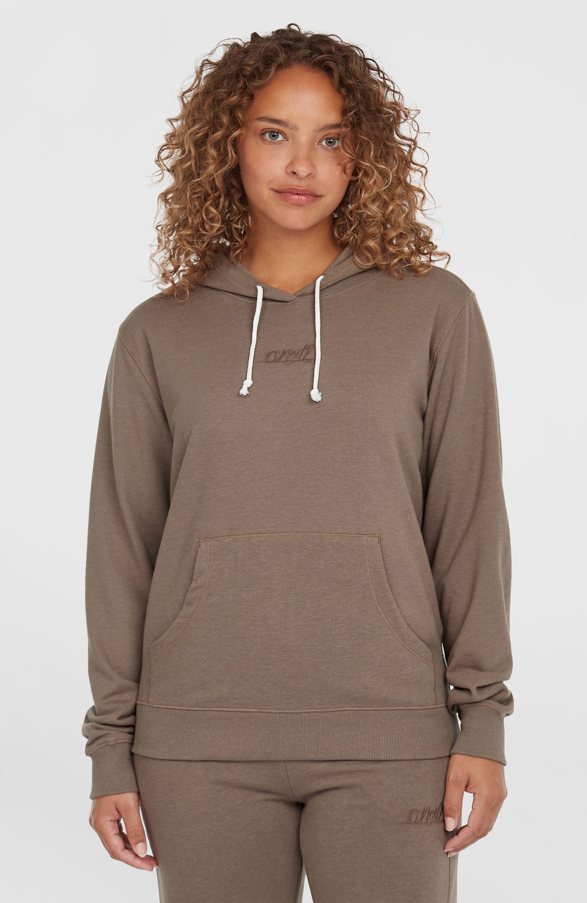 Essentials O'Neill Script Hoodie Women - Pure Cashmere