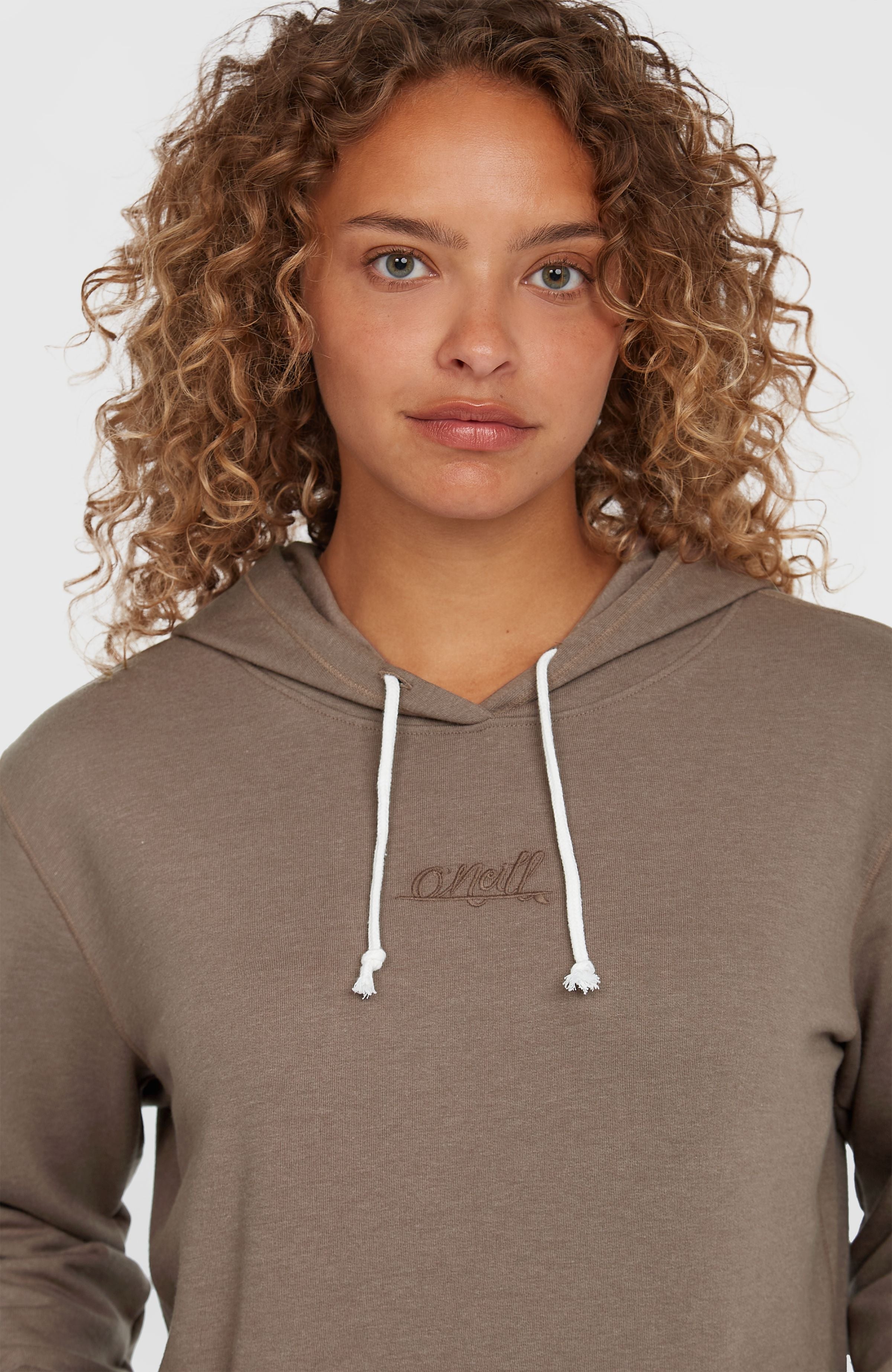 Essentials O'Neill Script Hoodie Women - Pure Cashmere