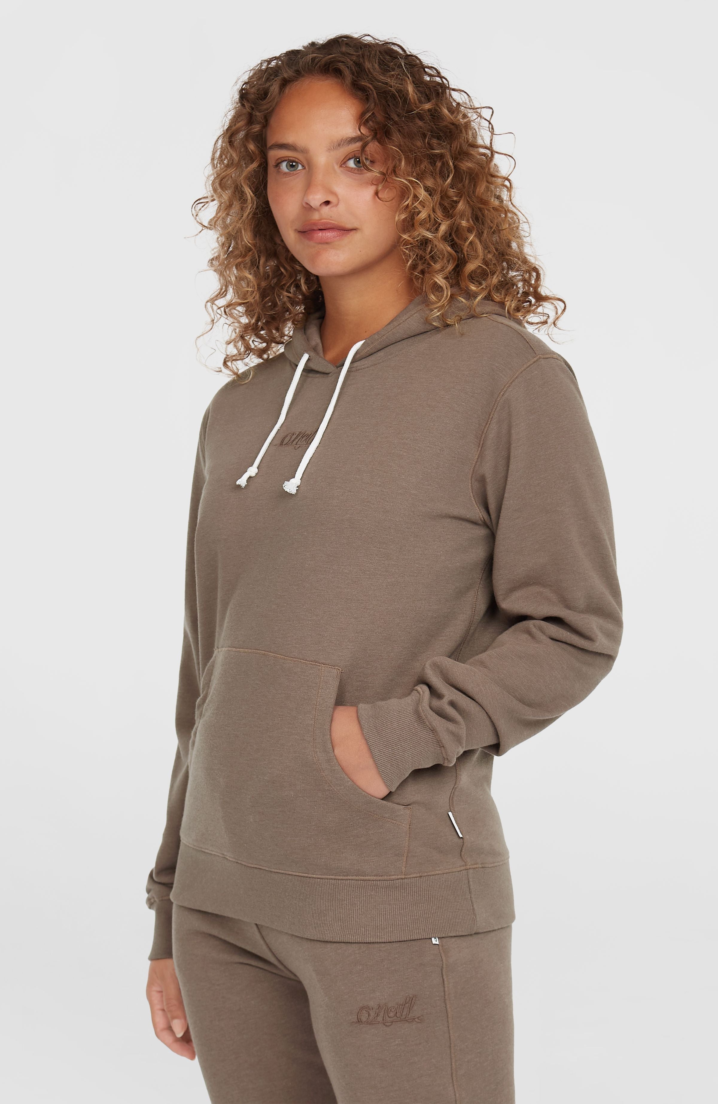 Essentials O'Neill Script Hoodie Women - Pure Cashmere