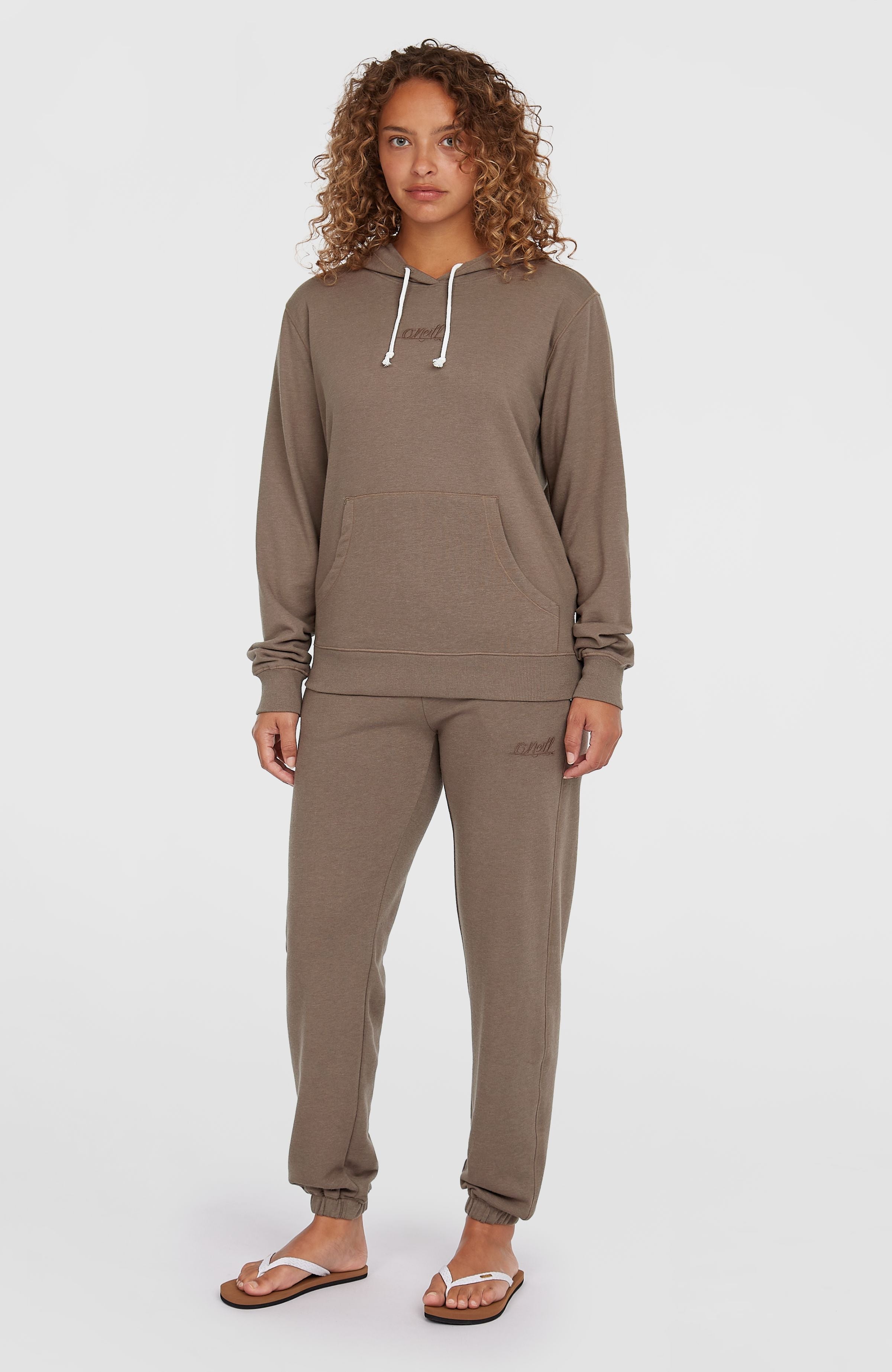 Essentials O'Neill Script Hoodie Women - Pure Cashmere