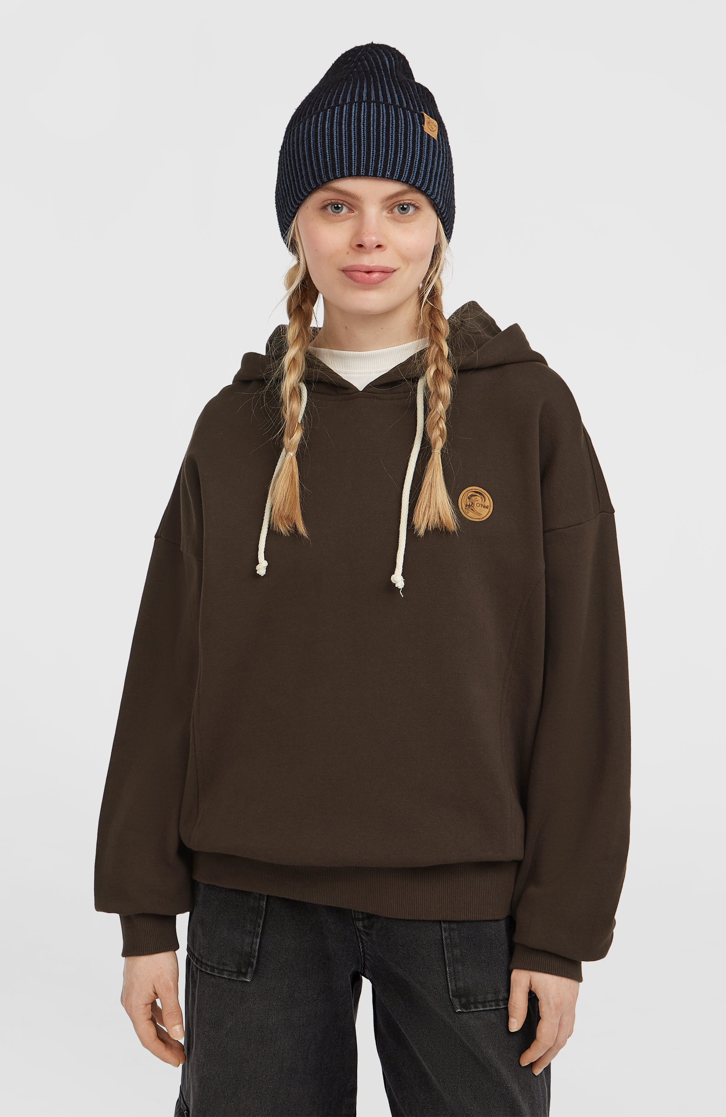 O'Riginals Oversized Hoodie Women - Coffee Bean