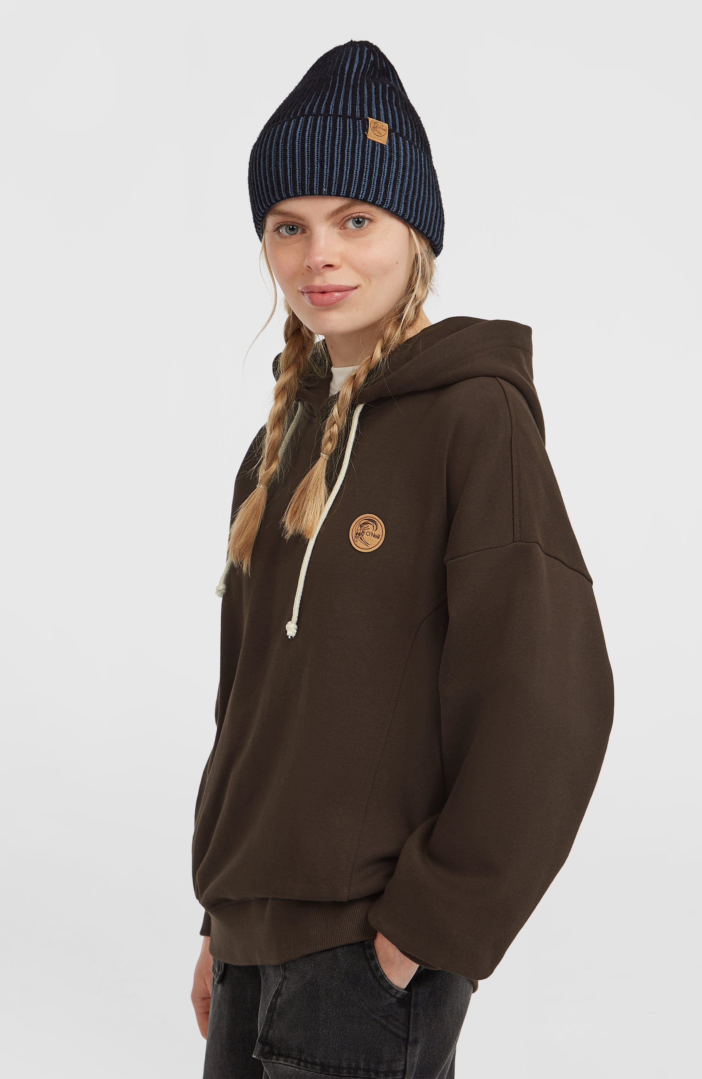 O'Riginals Oversized Hoodie Women - Coffee Bean