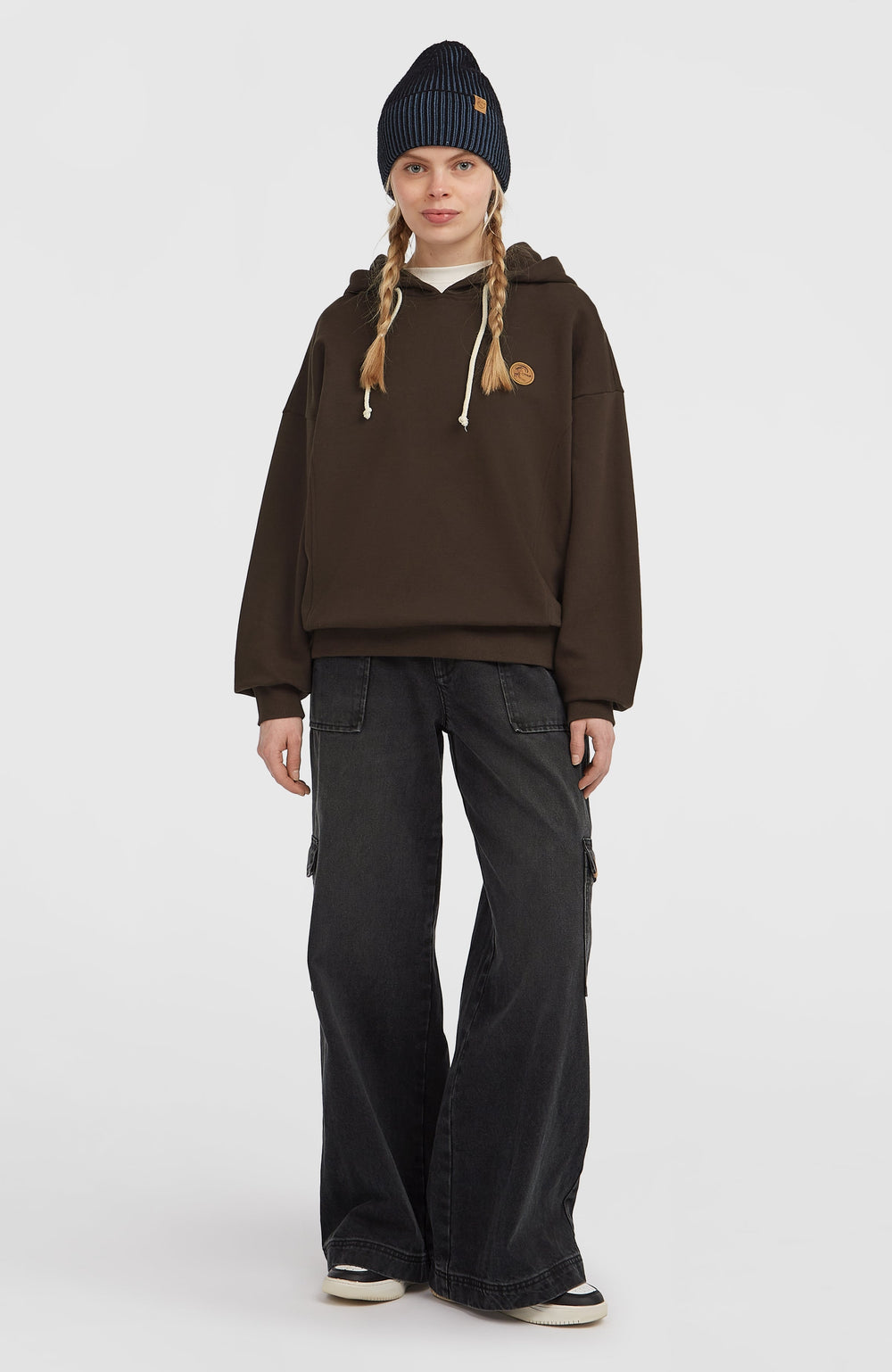 O'Riginals Oversized Hoodie Women - Coffee Bean