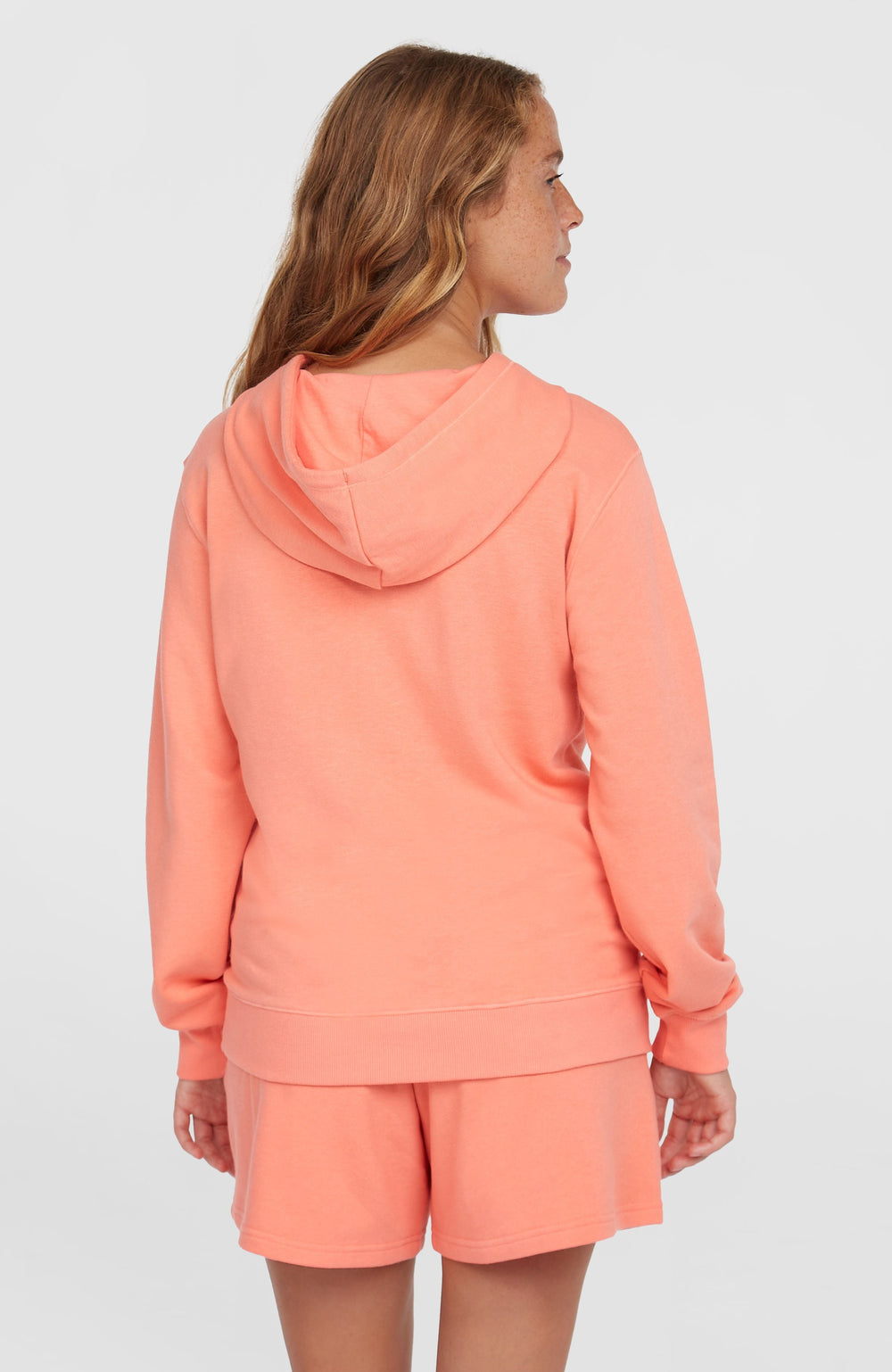 Essentials O'Neill Script Hoodie Women - Coral Pink