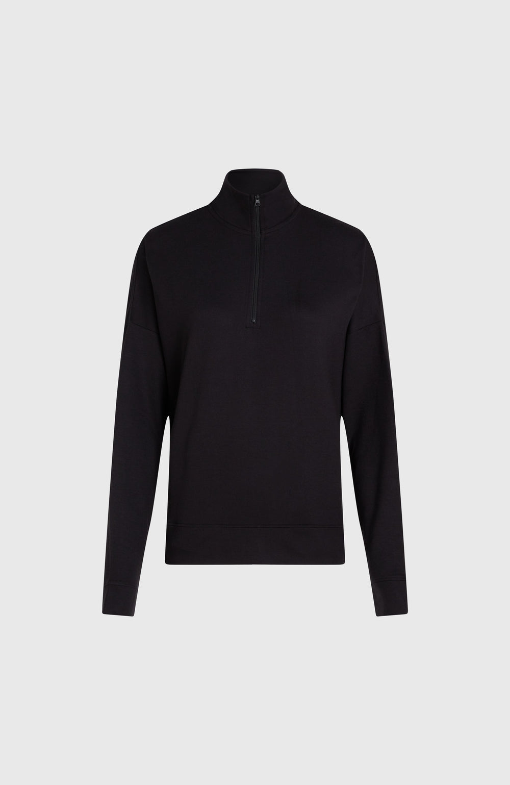 Half-Zip Sweatshirt Women - Black Out