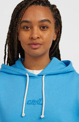 Essentials Script Hoodie Women - Blue Poppy