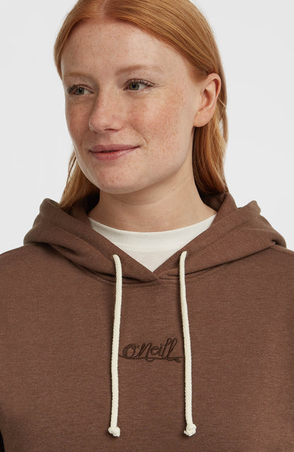 Essentials Script Hoodie Women - Hazel Spice