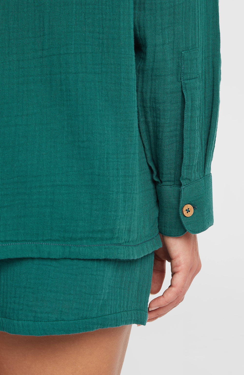 Brenda Shirt Women - Botanical Heat