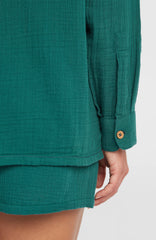 Brenda Shirt Women - Botanical Heat