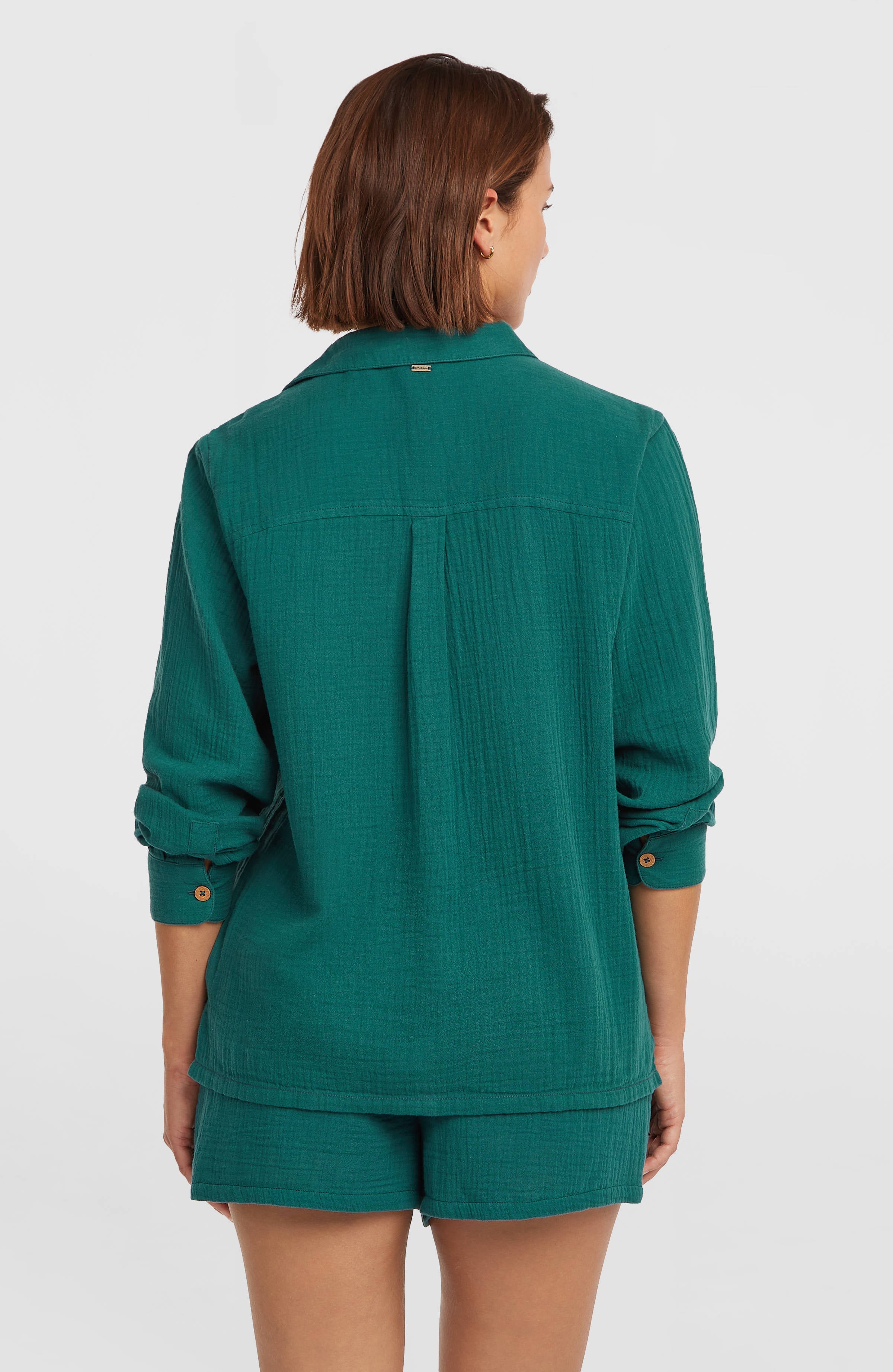 Brenda Shirt Women - Botanical Heat