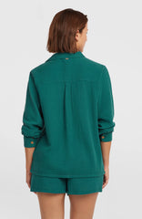 Brenda Shirt Women - Botanical Heat