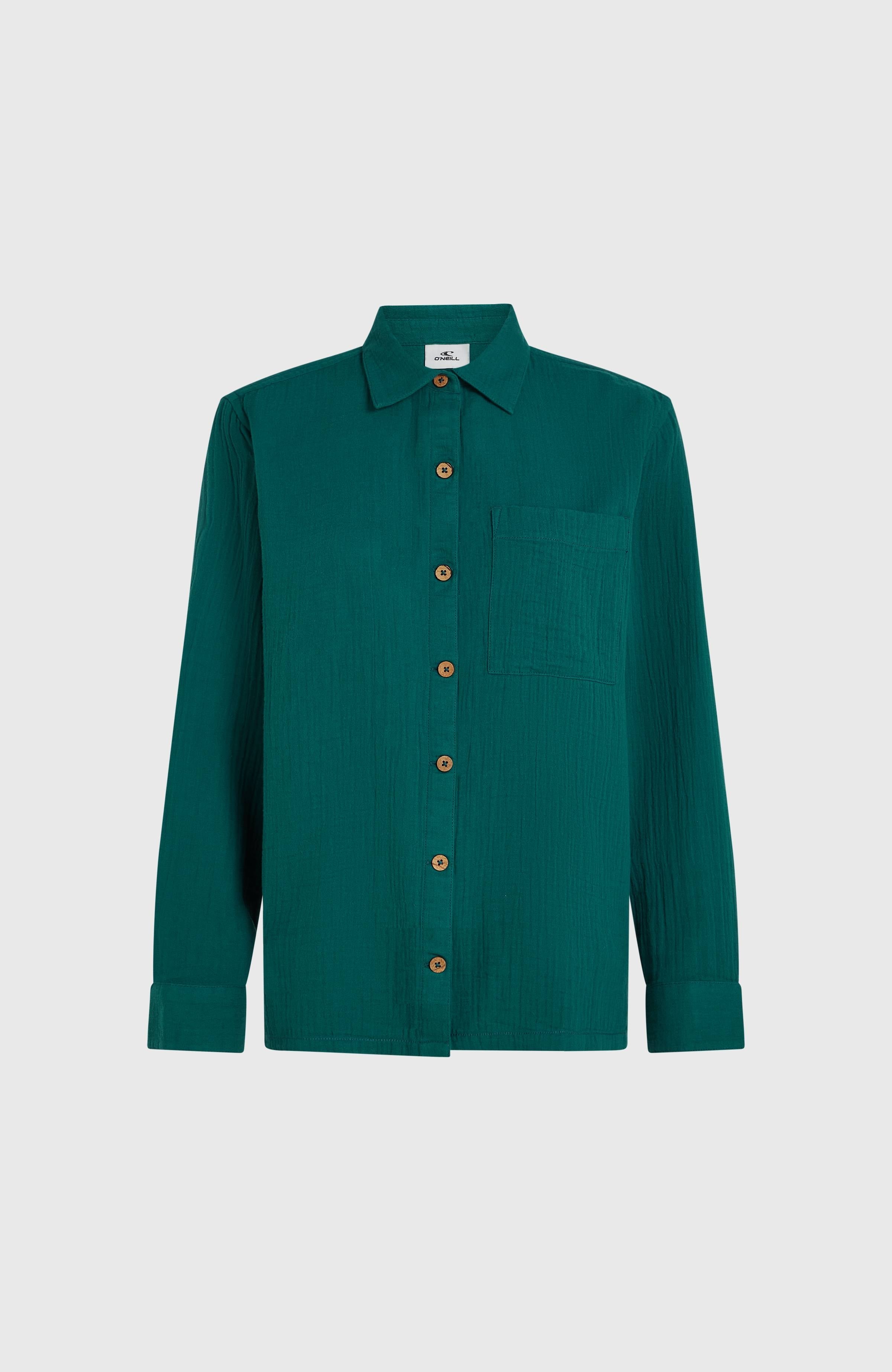 Brenda Shirt Women - Botanical Heat