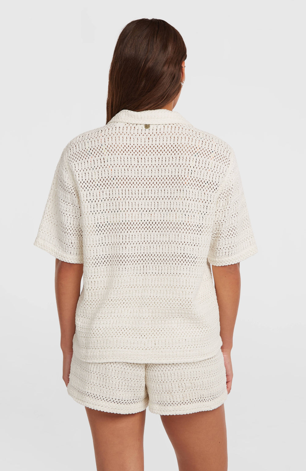 O'Riginals Crochet Shirt Women - Snow White