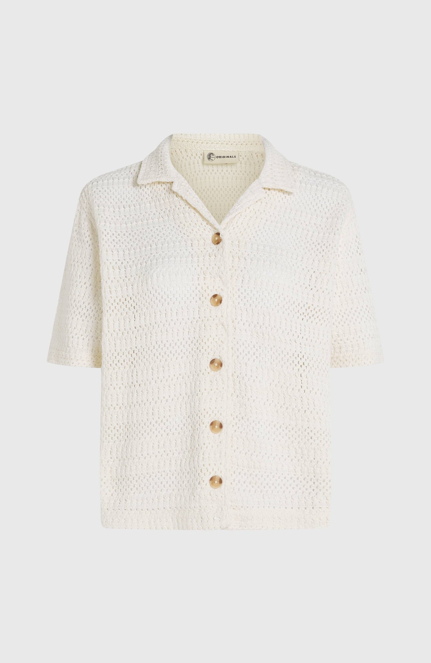 O'Riginals Crochet Shirt Women - Snow White