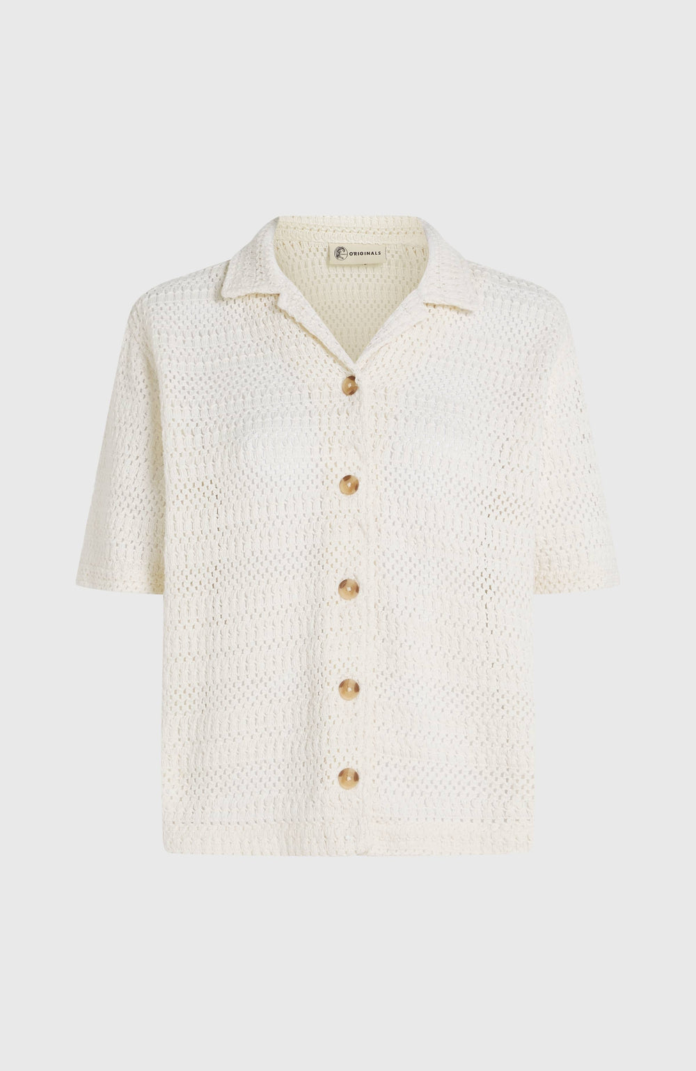 O'Riginals Crochet Shirt Women - Snow White