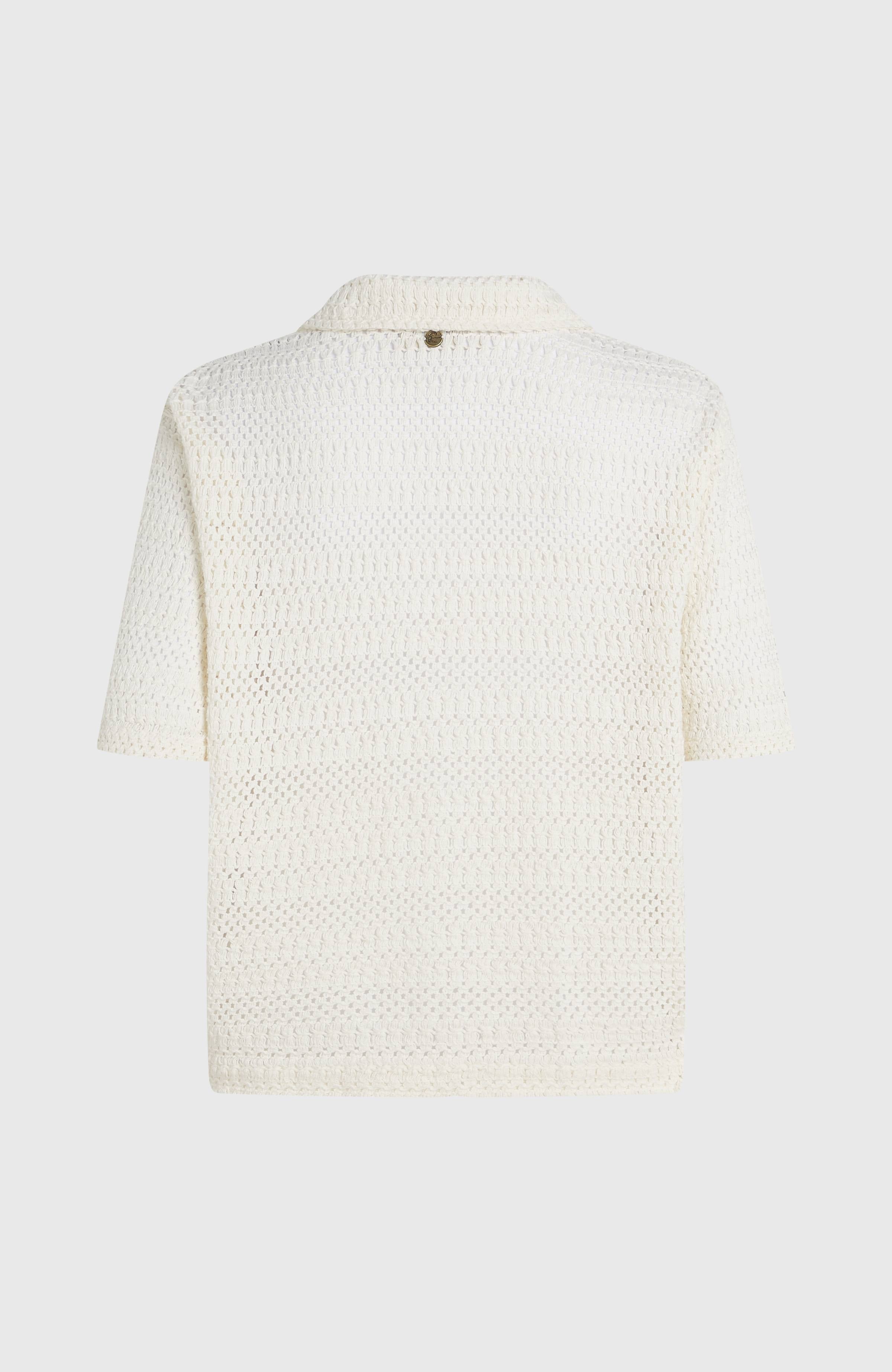 O'Riginals Crochet Shirt Women - Snow White