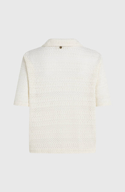 O'Riginals Crochet Shirt Women - Snow White