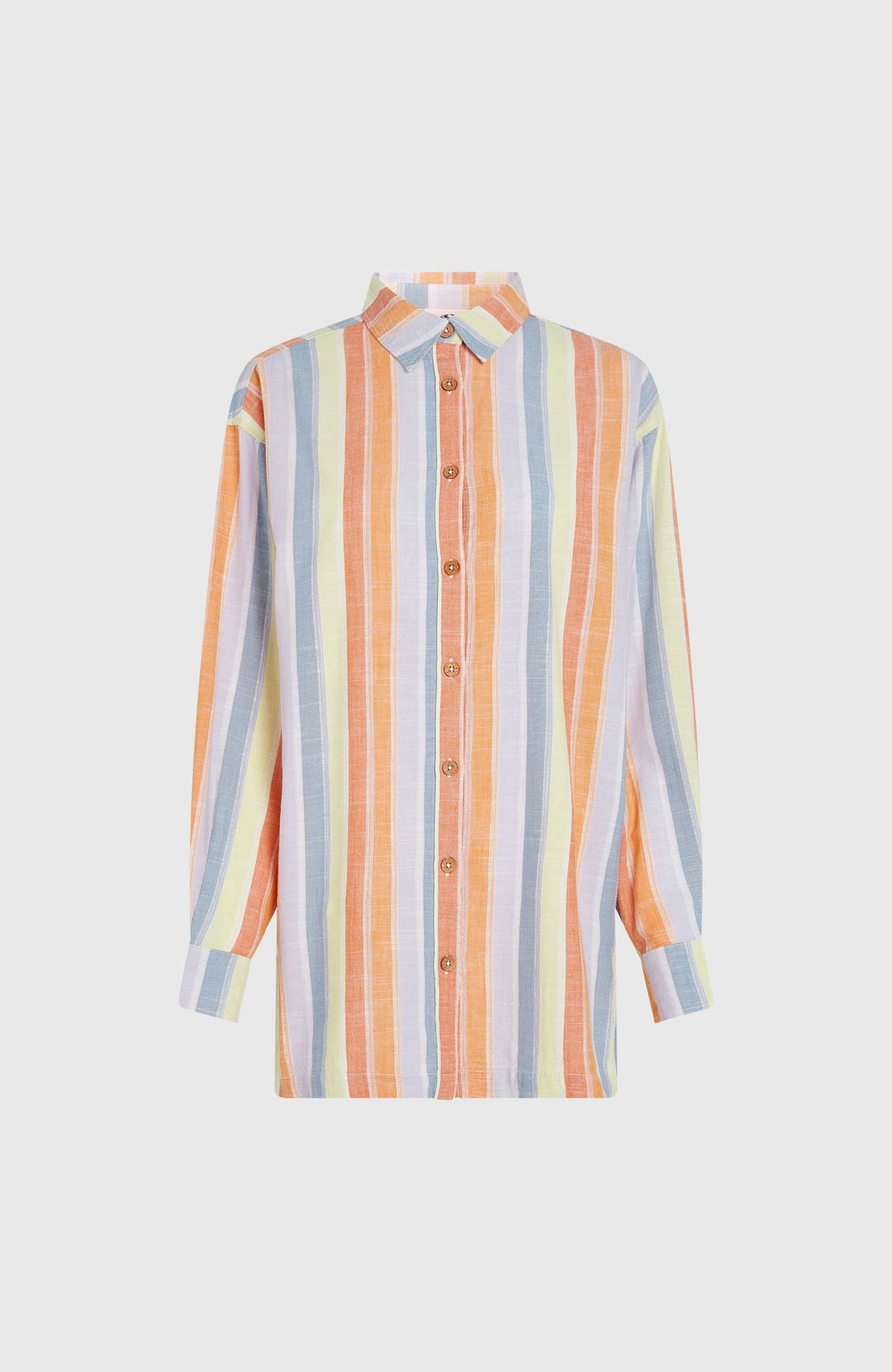 Beach Vintage Long Shirt Women - Vintage Stripe