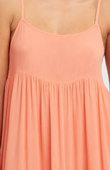 Rilee Short Dress Women - Funky Peach