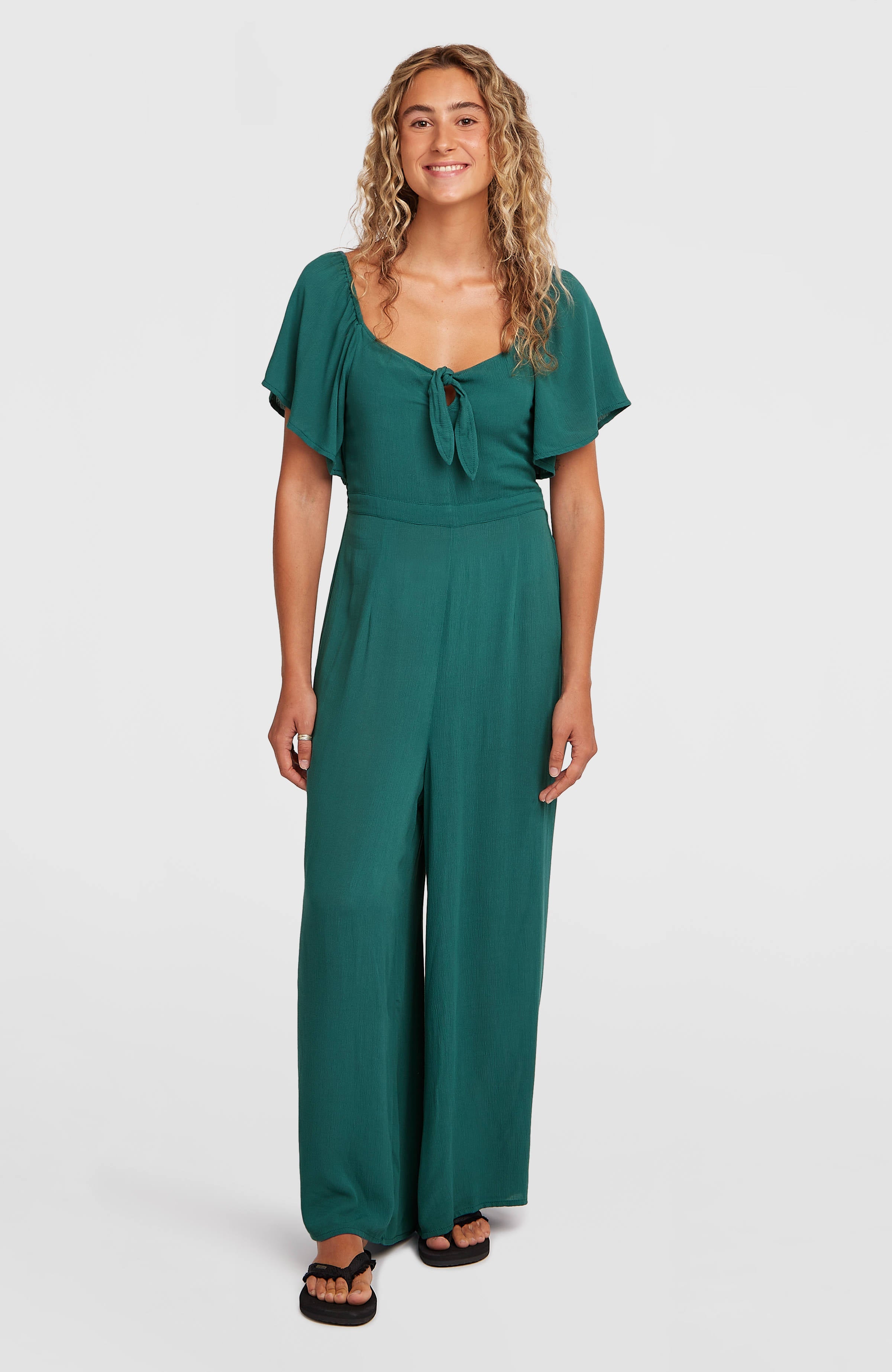 Kesia Jumpsuit Women - Botanical Heat
