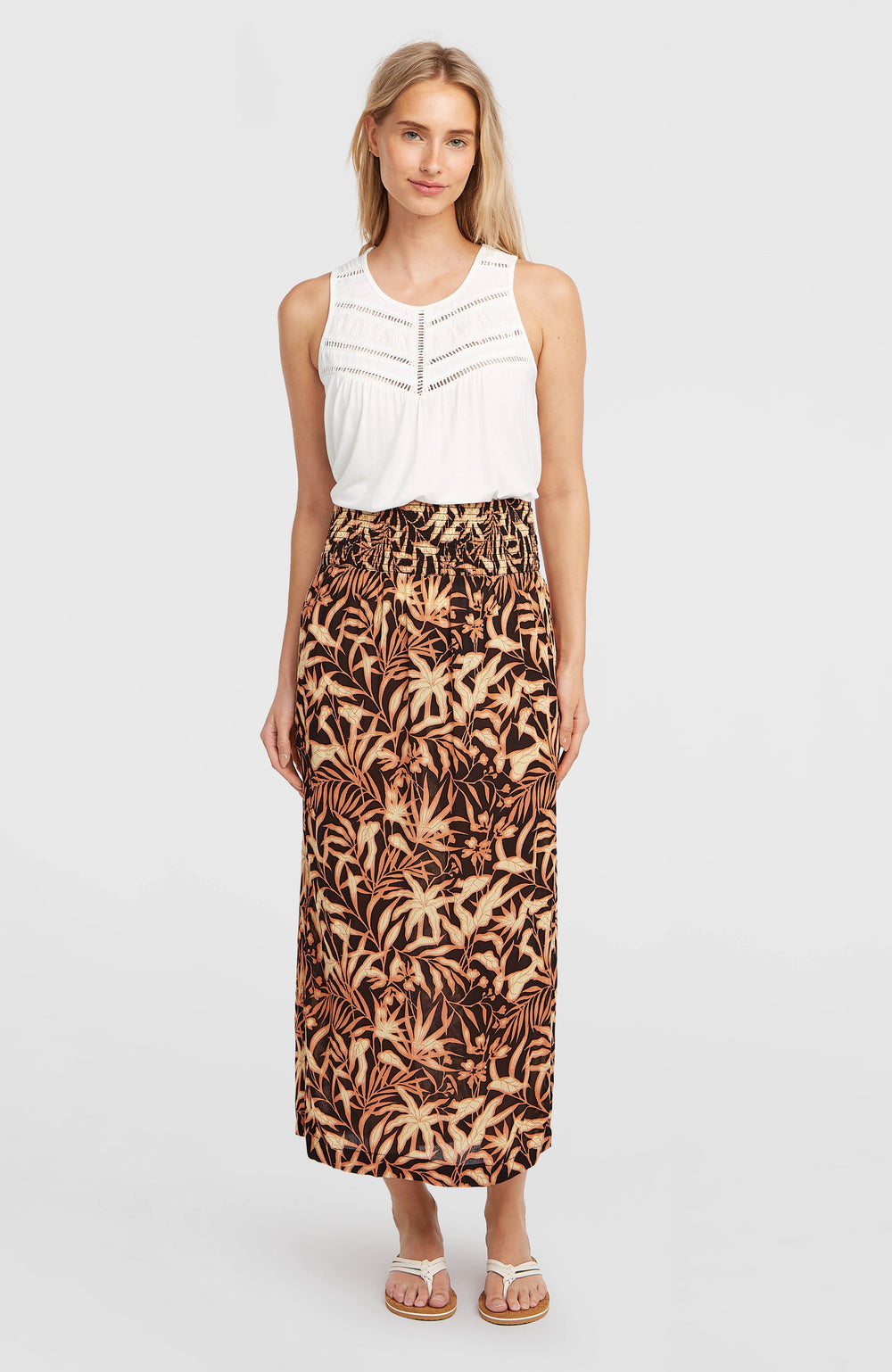 Johnny Maxi Skirt Women - Black Brazillian Sun
