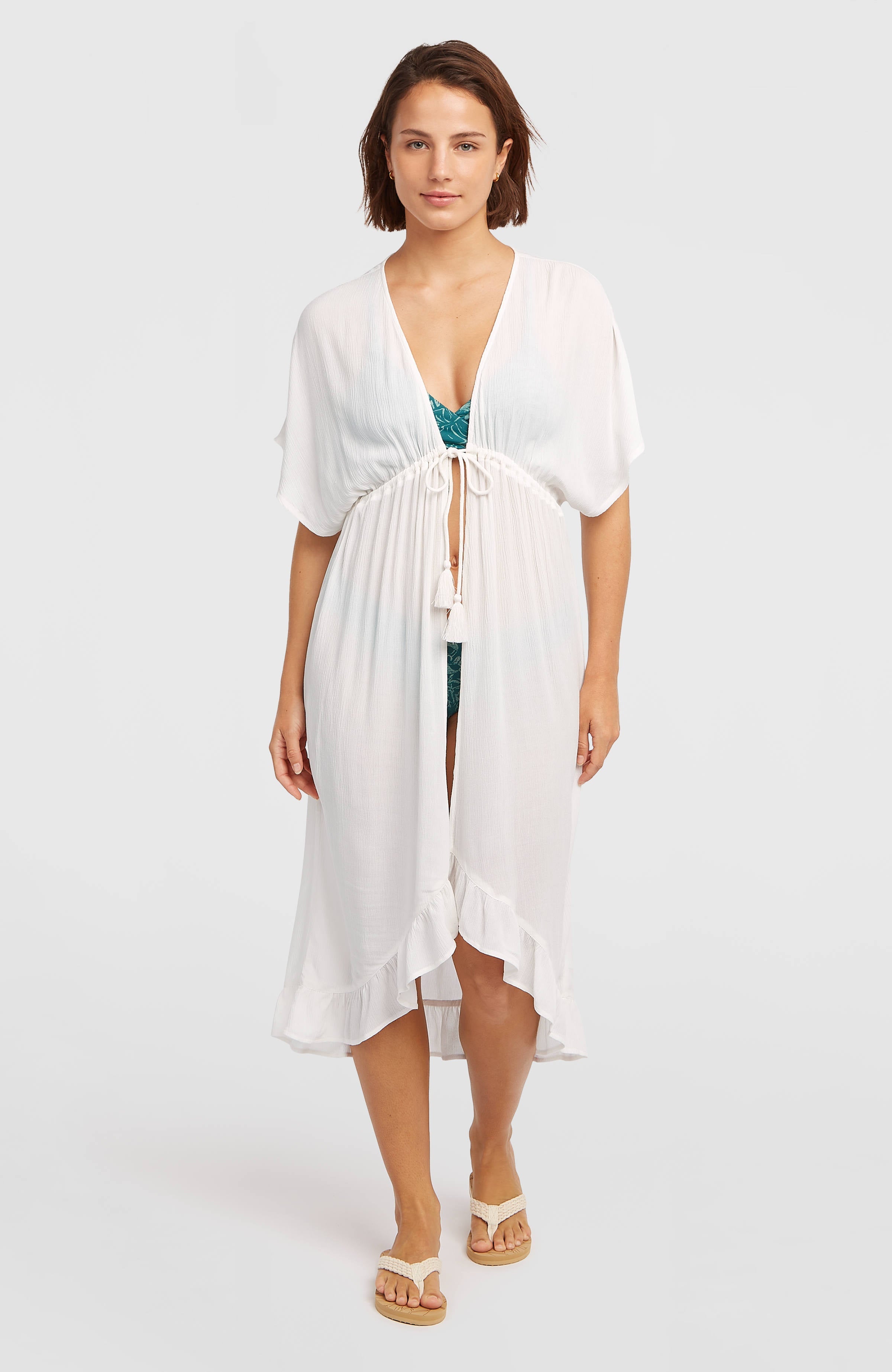 Wilder Cover Up Dress Women - Snow White