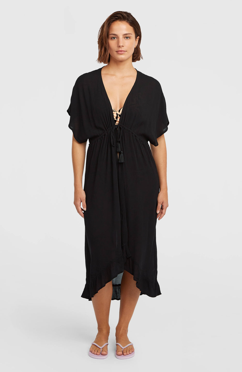 Wilder Cover Up Dress Women - Black Out