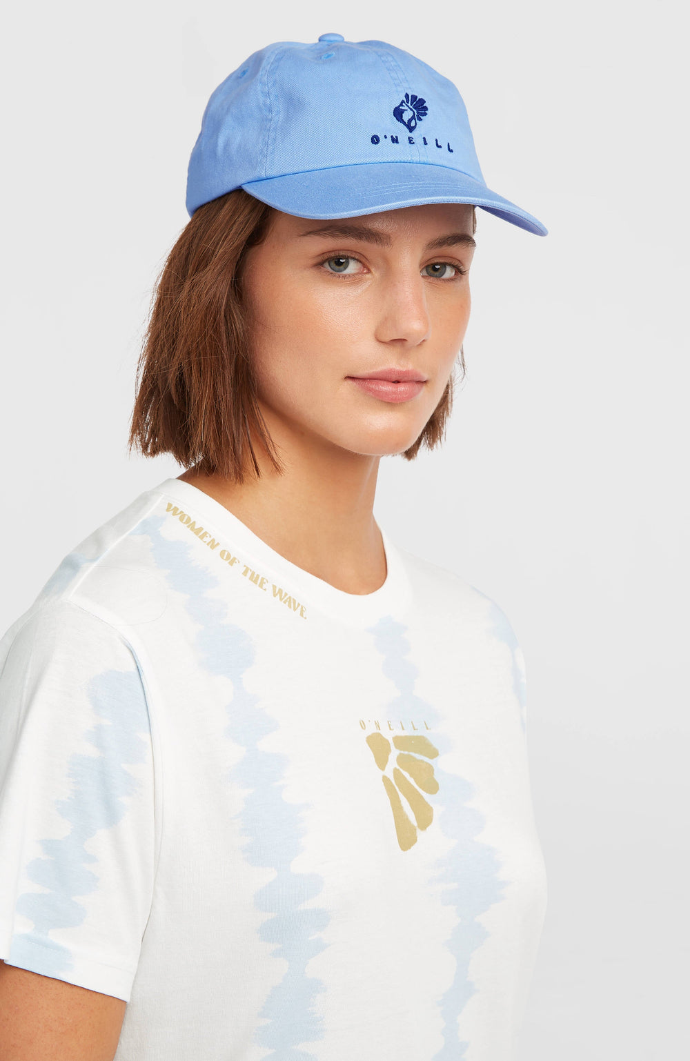 Women of the Wave T-Shirt Dress Women - White TDTee