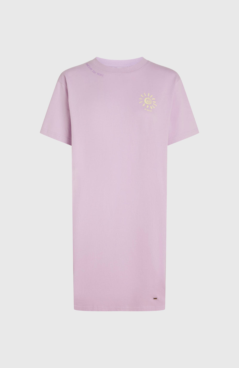 Women of the Wave T-Shirt Dress Women - Pale Lavender