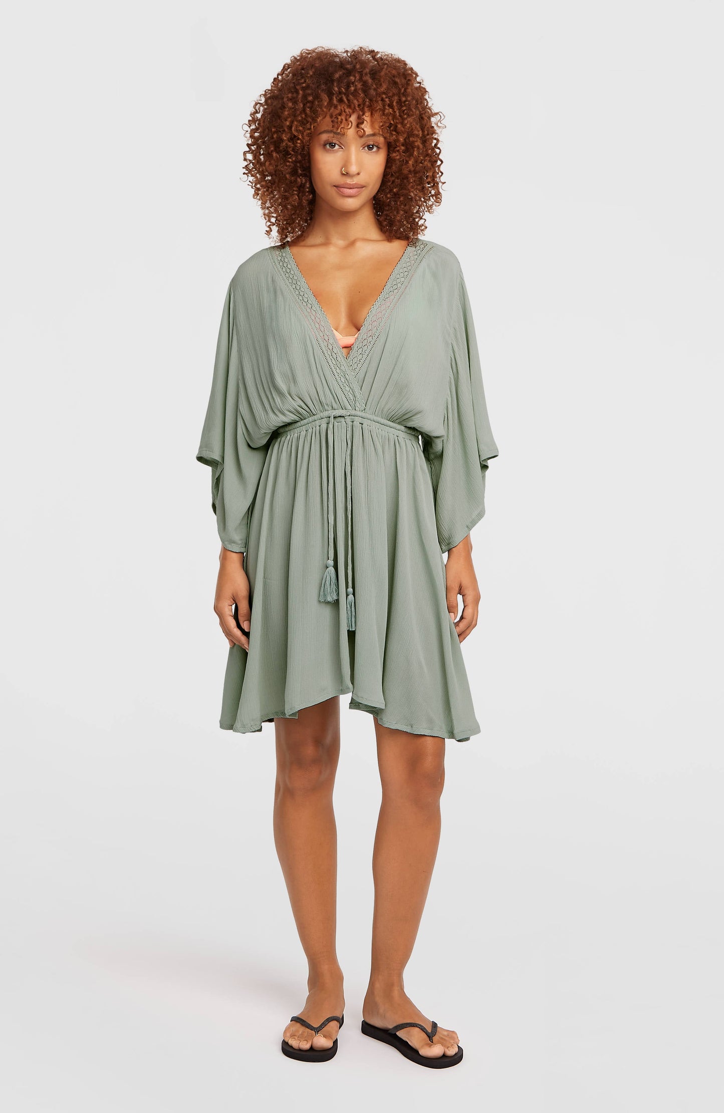 Essentials Tokeena Cover Up Dress Women - Marble Arch