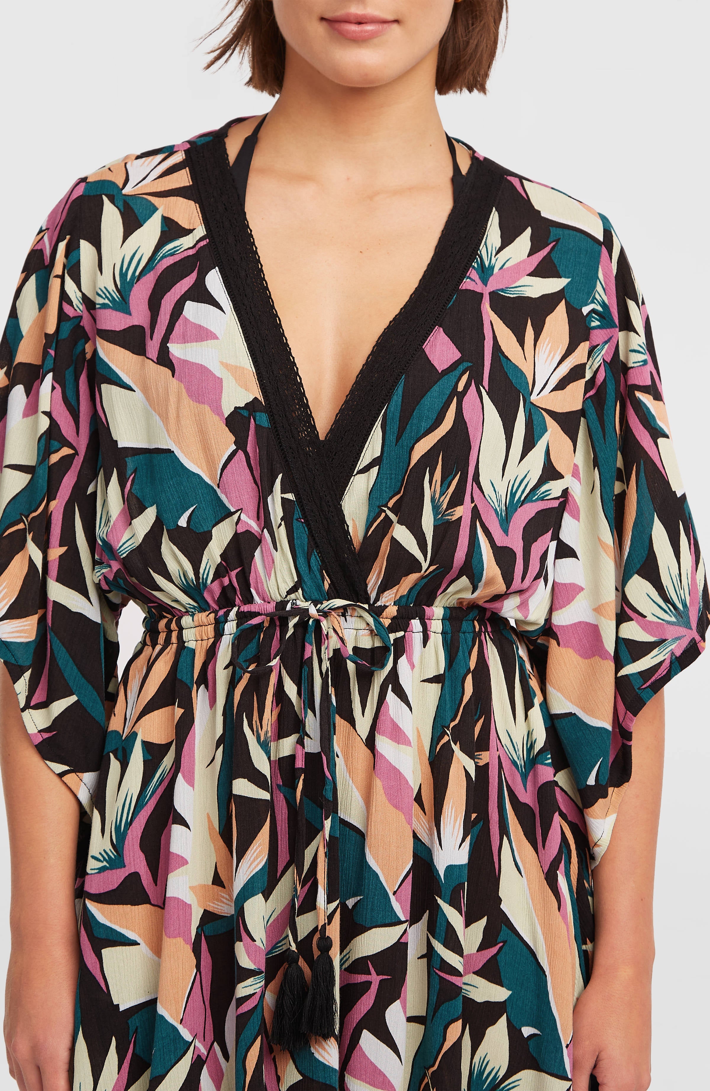 Essentials Tokeena Cover Up Dress Women - Black Wmns Tropicana
