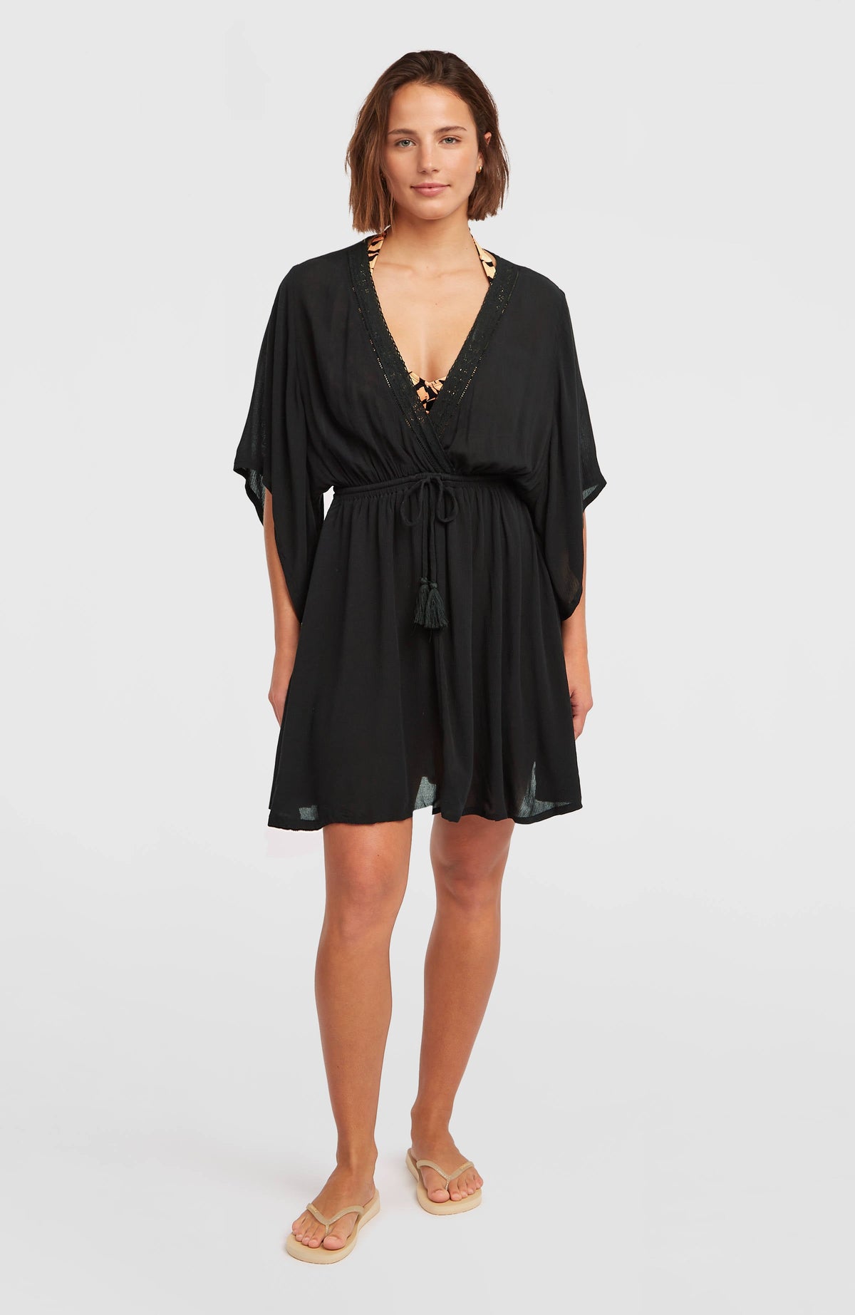 Essentials Tokeena Cover Up Dress Women - Black Out