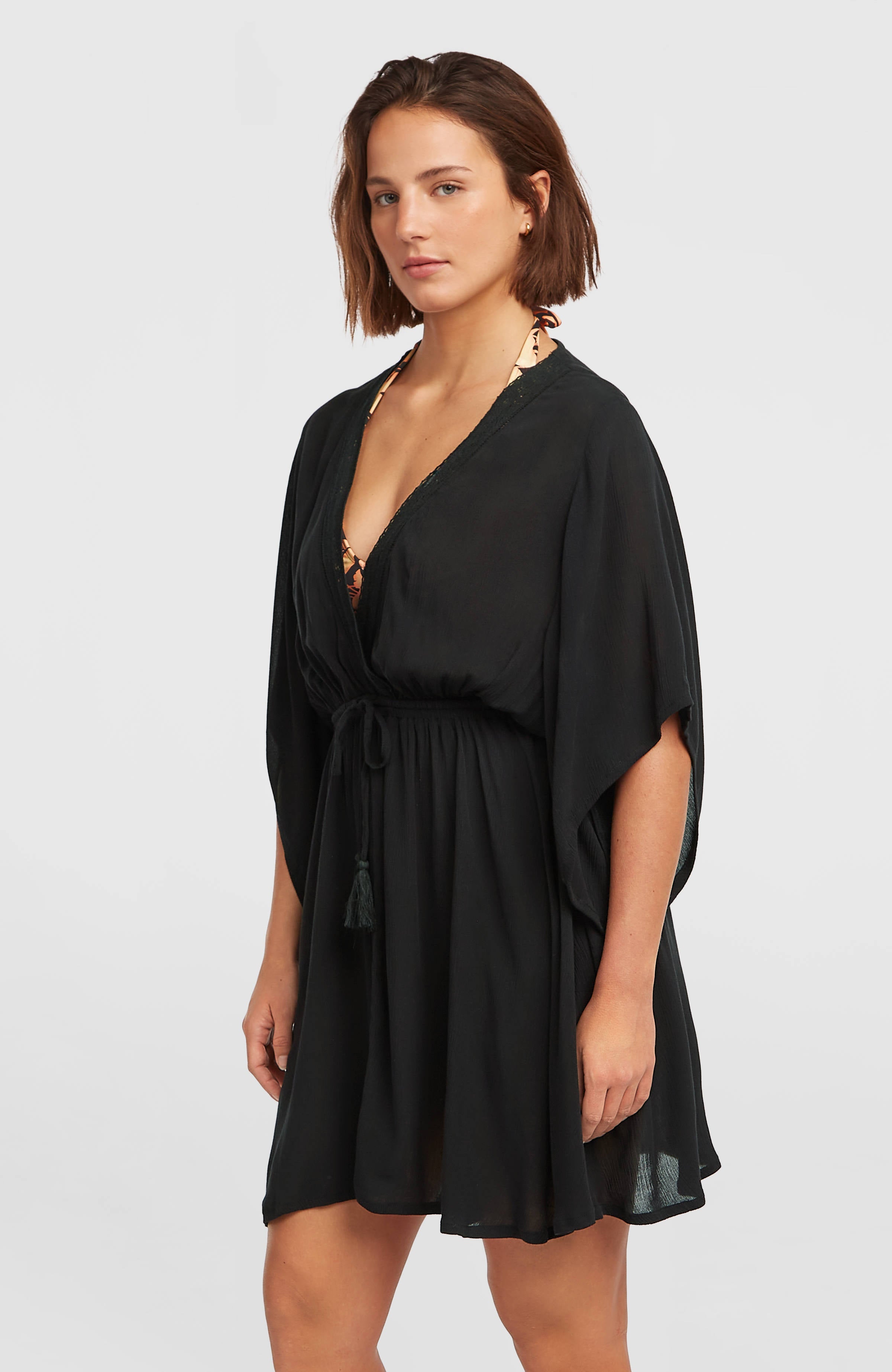 Essentials Tokeena Cover Up Dress Women - Black Out