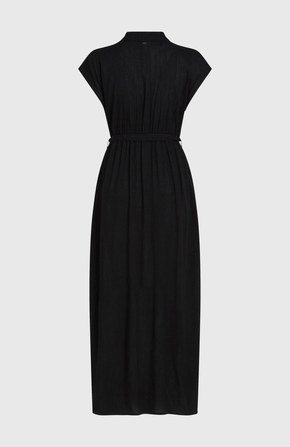 Lori Maxi Shirt Dress Women - Black Out
