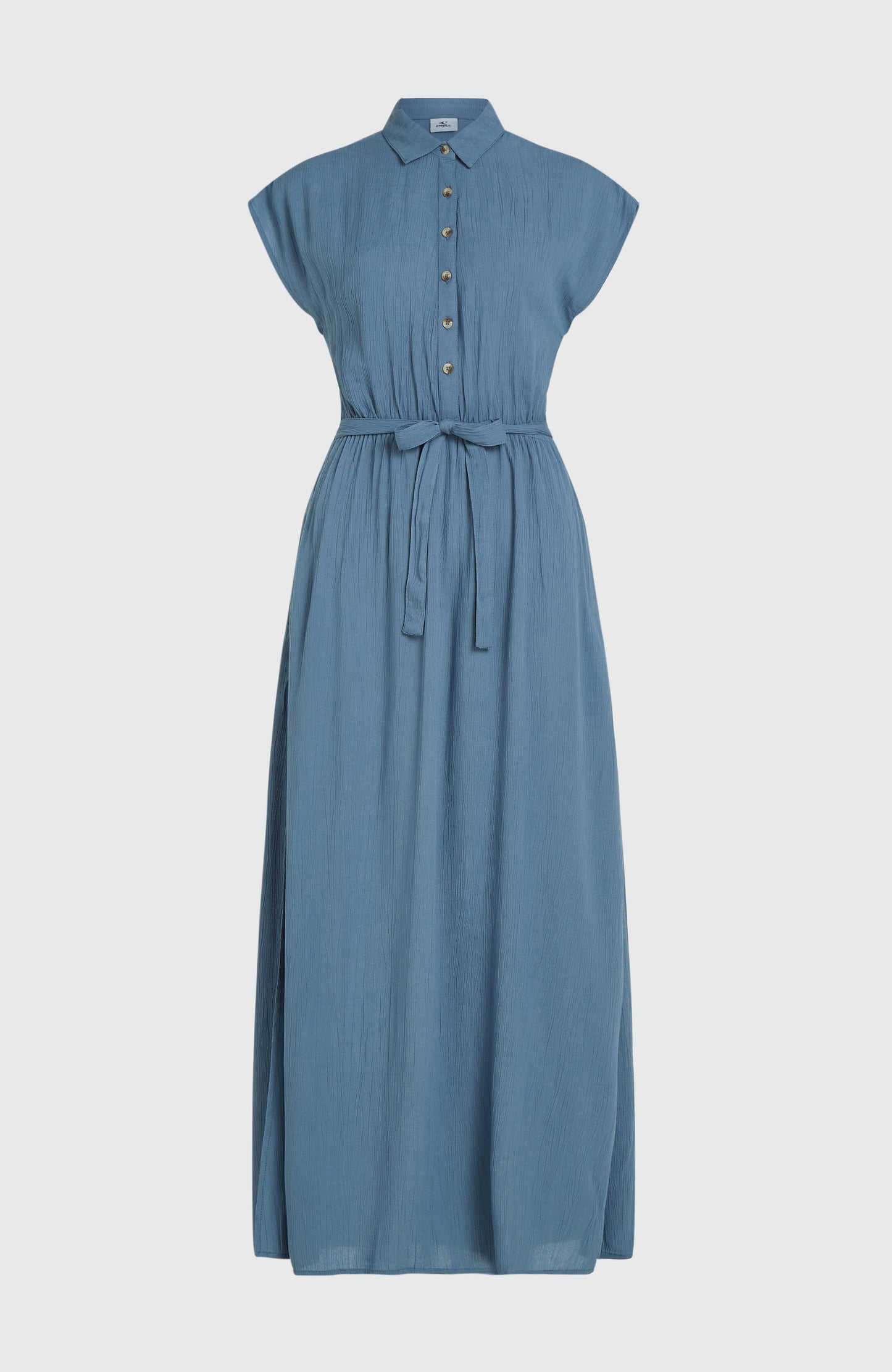 Lori Maxi Shirt Dress Women - Copen Blue