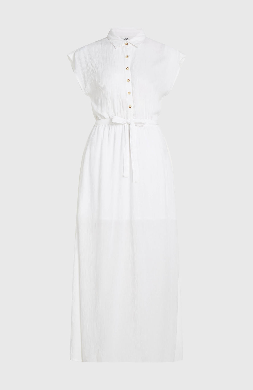 Lori Maxi Shirt Dress Women - Snow White
