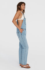 Essentials Twill Dungaree Women - Denim Blue